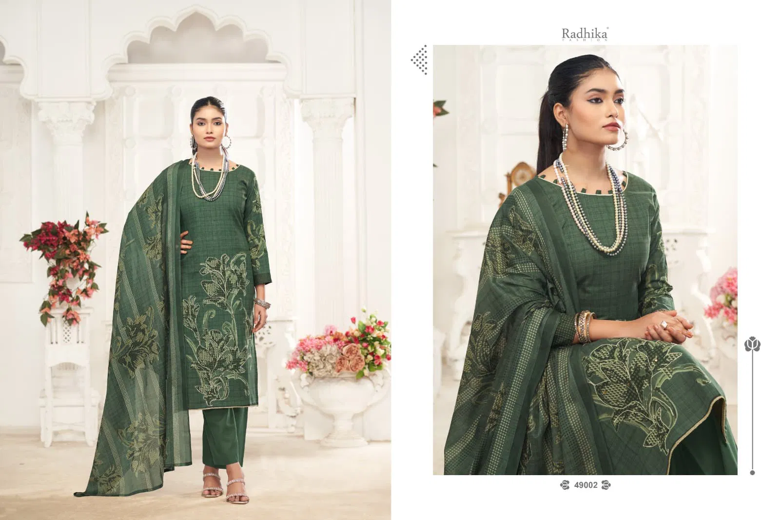 Saloni By Radhika Azara Lawn Cotton Dress Material Suppliers In India